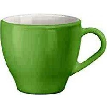 Bormioli Rocco Tazza Cappuccino Verde 22 cl Set da 6