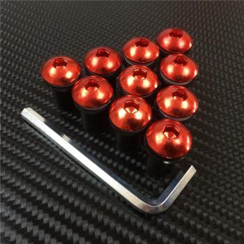 5mm 10PCS Windshield Bolts for Suzuki GSXR 600 750 1000