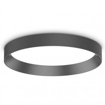 Lucerna da soffitto Fly nera, Dimensioni D35xH78, Luce 3000K