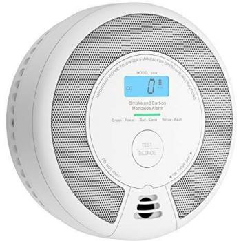 X-Sense Détecteur de Fumée et Monoxyde de Carbone avec Bouton de Test