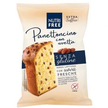 Panettoncino senza glutine con uvetta NutriFree 100g