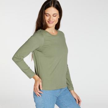 Top Kaki Up Basic Manches Longues 2XL Femme