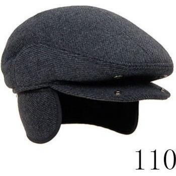 Solid Stripe Snapback Beret