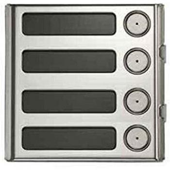 Urmet Sinthesi Steel 4 boutons 1158/14