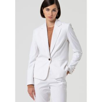 Blazer Regular Pinstripe de Lã para Profissionais