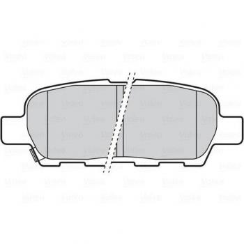 VALEO brake pads 301672