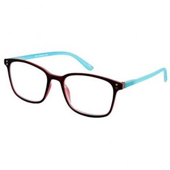 Vital Lesebrille in Burgund-Blau – Sph. +2,00