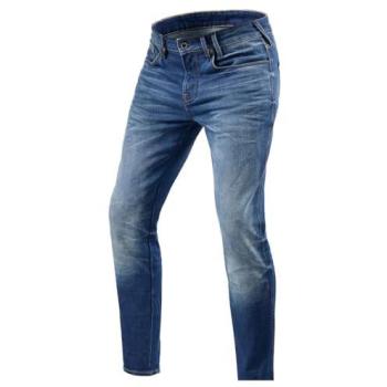 Rev'it Carlin SK Jeans Moto Bleu Usé Homme 30 cm