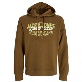 Jack & Jones JJELOGO Sweats Hoodie – 2 XL, duale Farbkombination 25/26