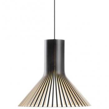Lumière suspendue Secto Noir 45 cm