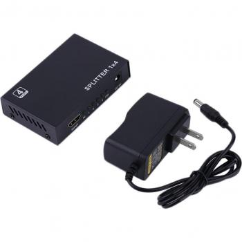Divisor HDMI 4 Puertos Hembra 1x4 1080p Negro