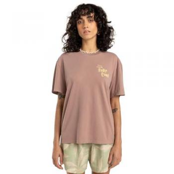 Billabong Surf Camp T-shirt voor Dames Roze