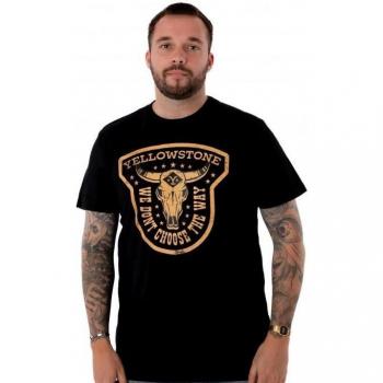 Yellowstone T-Shirt Uomo 3XL Nero “We Don’t Choose the Way”