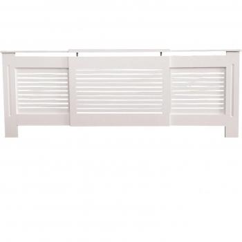 Vida Designs Milton Adjustable Radiator Cover Natural (White)