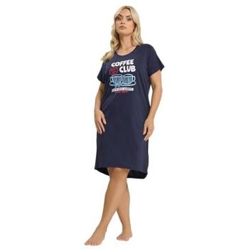 Women's Dark Navy Coffee Club Dipped Back Lingerie – Size 14–16