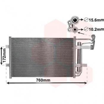 27005252 Van Wezel Air Condenser for HVAC Systems
