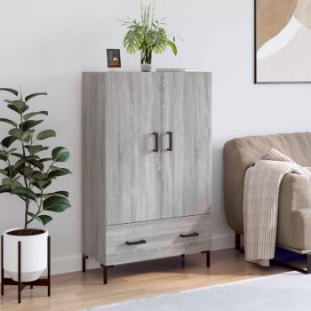 VidaXL Highboard Grau Sonoma 69,5x31x115 cm Spanplatte
