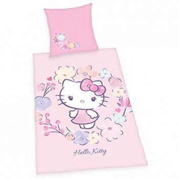 Flanellen Beddengoed met Hello Kitty Herder