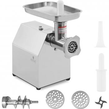 Tritacarne Elettrico in Acciaio Inox con Rotazione Inversa