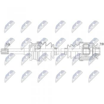 Semiasse motore NTY‑NPW‑MZ‑068