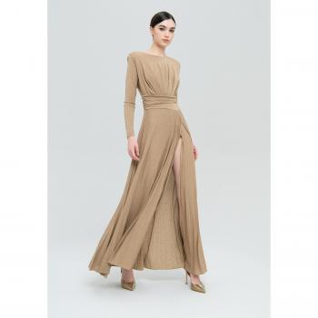 Vestido Lurex Slim Fit para Festas