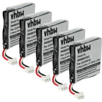VH-BW 650 mAh Li‑Polymer Ersatz für Plantronics 213199-01 Kopfhörer