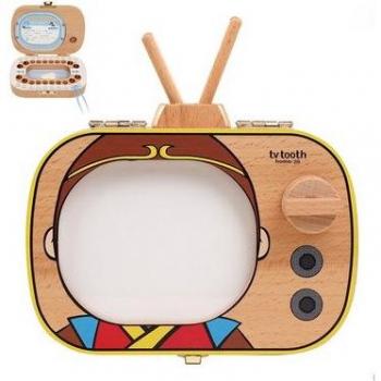 Wooden Tooth Storage Box for Kids