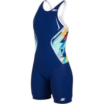 Zerod Racer Tri-Suit für Frauen – 4‑Kern, Kompression, 10‑mm Sohle