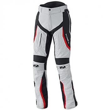 Held Link Motorrad Textilhose in Grau und Rot