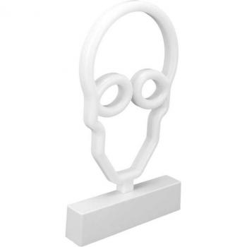 Skull Neon Sign with Stand