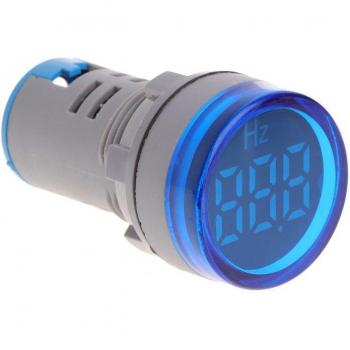 22mm Digital Hertz Meter with Signal Indicator 20-75Hz