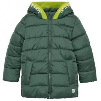 S.OLIVER Jungen Steppjacke mit Kapuze petrol Größe 92