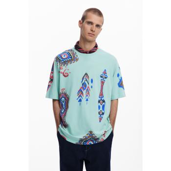 T-shirt Desigual Vert L