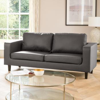 Monmouth Trio‑Seat Grey Couch