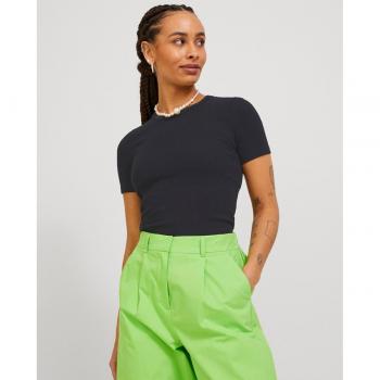 Pull léger JJXX noir à col côtelé, 34