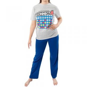 Hasbro Connect 4 Grey Nightwear, Small