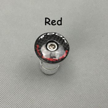 Aluminium tige casque 1‑1/8 avec capuchon T800 en carbone