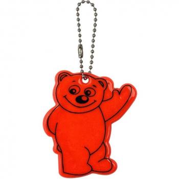 Cute Bear Traffic Safety Keychain