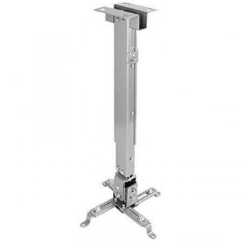 SOPORTE UNIVERSAL INCLINABLE DE TECHO PARA PROYECTOR COLOR PLATA TooQ (PJ2012T-S)