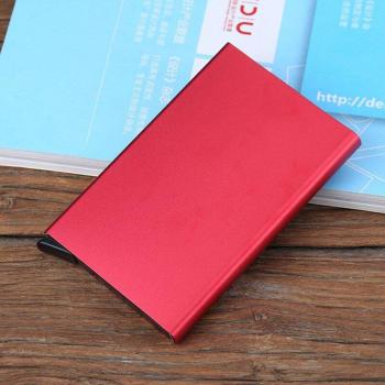 LILY QUEEN Anti-Theft Slim Card Holder for Men