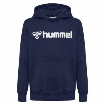 Hummel Go 2.0 Logo Felpa a Manica Lunga con Cappuccio per Uomini