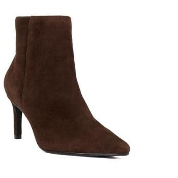 Dune London Brown Obsessive Suede Ankle Boots