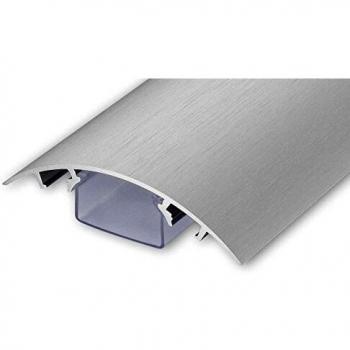 Canalina Passacavi Moderna in Alluminio e Acciaio Inox 50cm