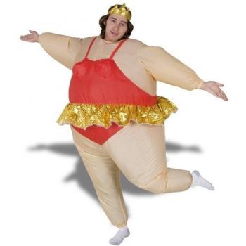Costume da ballerina gonfiabile con accessori