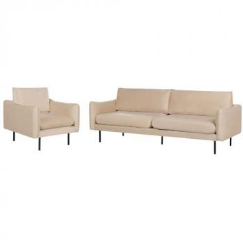 Beliani Vinterbro 3‑Personen-Sofa