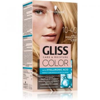 Tinta per capelli Schwarzkopf Gliss Color 10-40 Light Beige Blonde