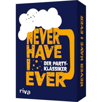Never Have I Ever: Der Partyklassiker. Das beliebte Trinkspiel. Geschenk zu Geburtstag, JGA, Schulabschluss, Weihnachten, Ostern. Ab 18 Jahren