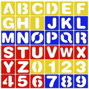Kit de Plantillas para Aprendizaje y Pintura Infantil