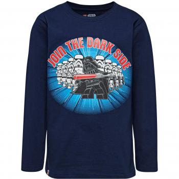 LEGO Wear Niño Star Wars-Cm-50106-Camisa Manga Larga, (Navy Oscuro 590) 122