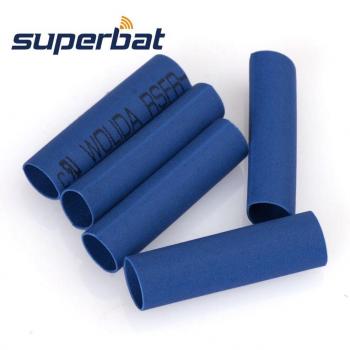 Superbat Isolationsschläuche 100 Stück 3,5mm x 18mm Blau